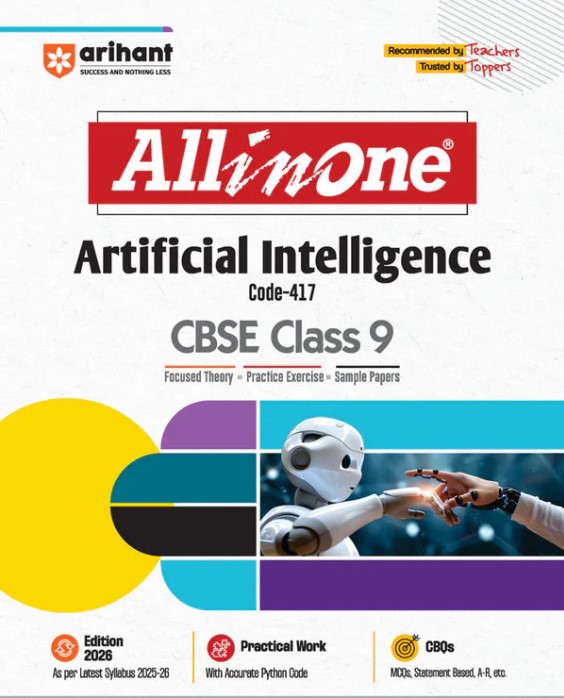 CBSE All in One Artificial Intelligence Class 9 Exam 2025-26 